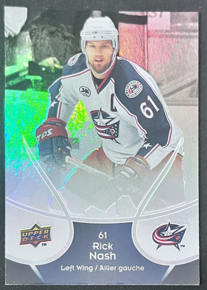 2009-10 Upper Deck McDonald's Rick Nash Columbus Blue Jackets #14