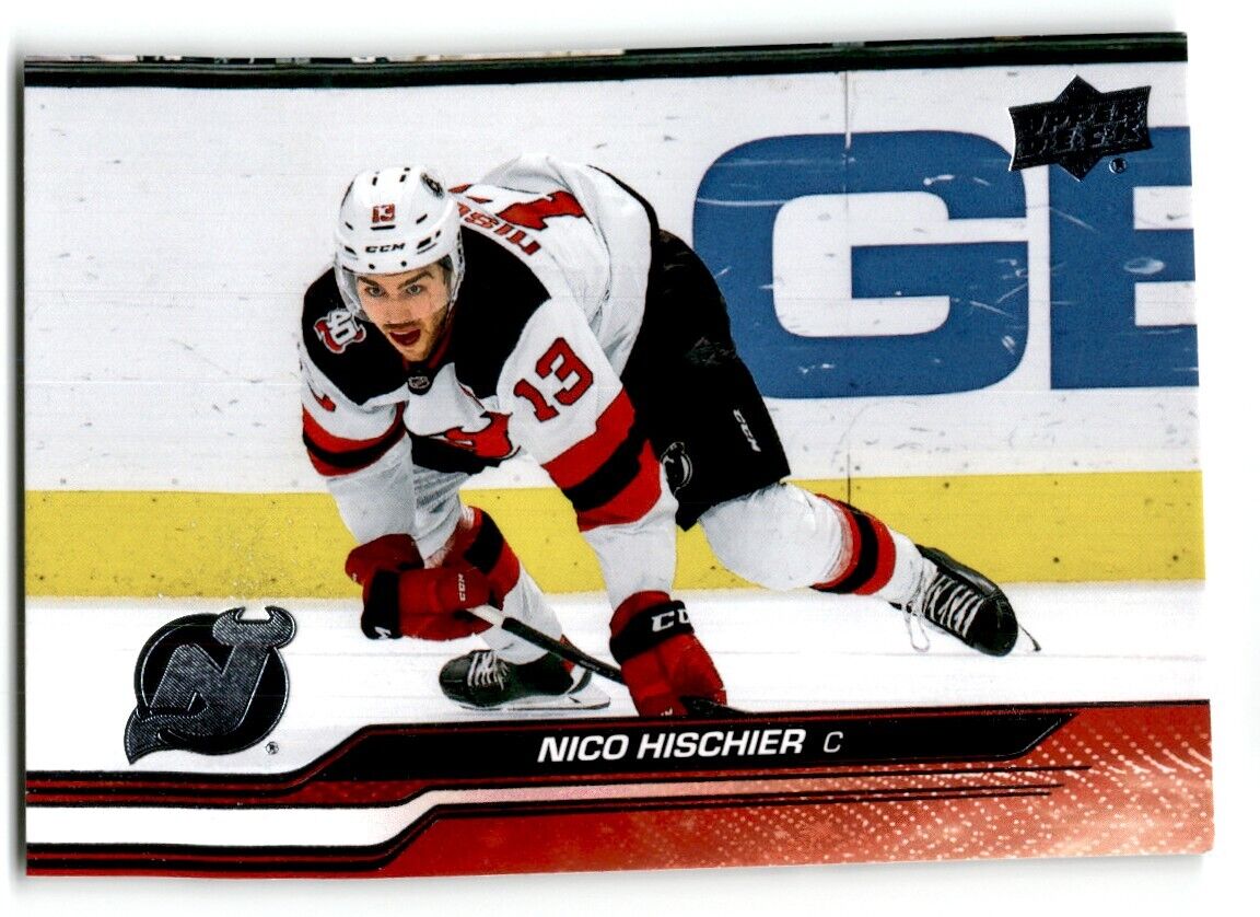 2023-24 Upper Deck Nico Hischier New Jersey Devils #356