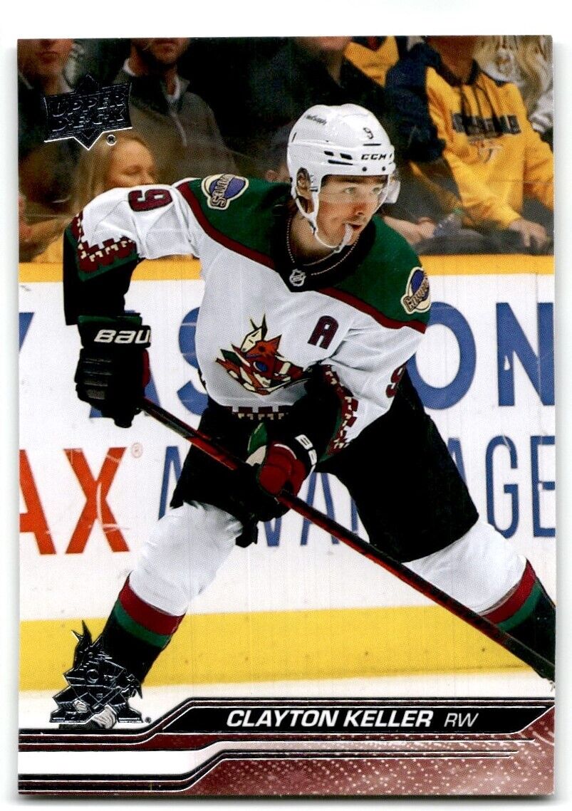 2023-24 Upper Deck Clayton Keller Arizona Coyotes #258