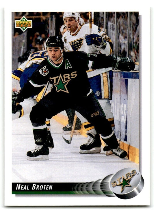 1992-93 Upper Deck Neal Broten Minnesota North Stars #206