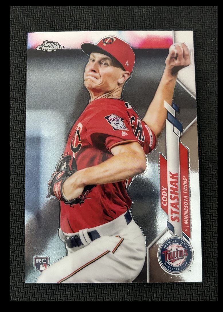 2020 Topps Chrome Update Cody Stashak Rookie Minnesota Twins #U-32