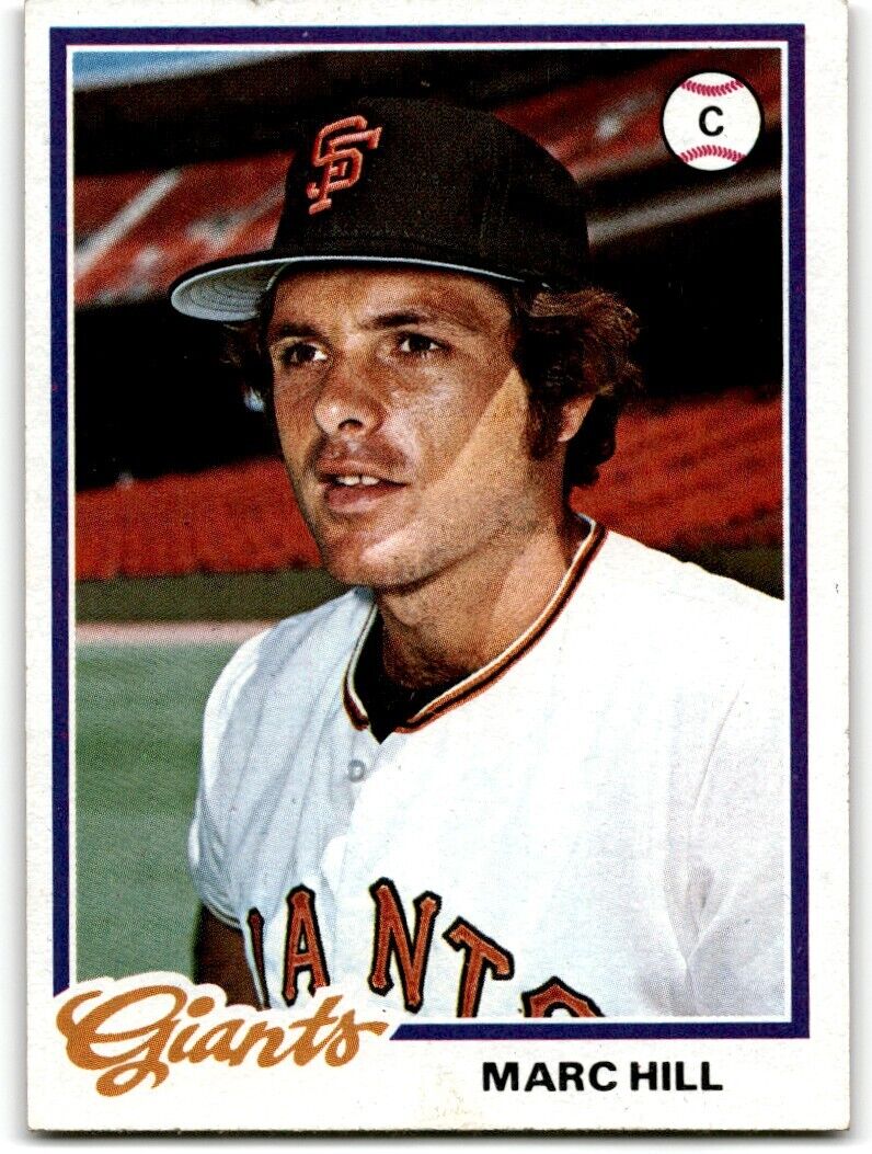 1978 Topps Marc Hill San Francisco Giants #359