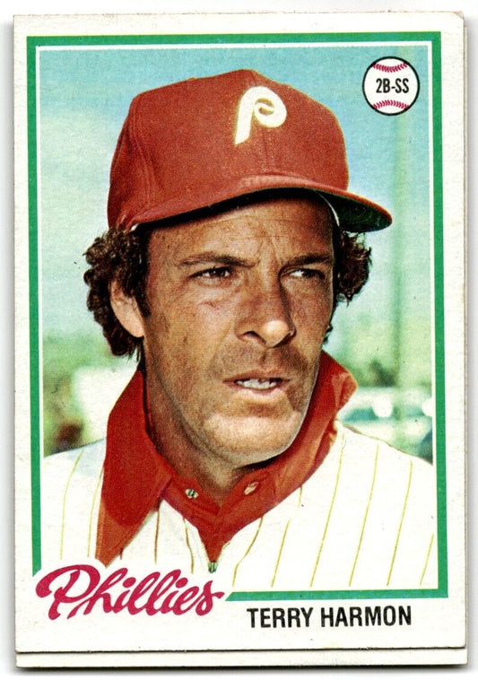 1978 Topps Terry Harmon Philadelphia Phillies #118