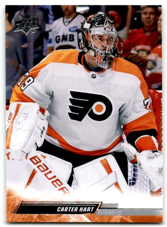 2022-23 Upper Deck Carter Hart Philadelphia Flyers #133