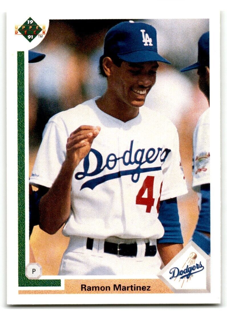 1991 Upper Deck Ramon Martinez Los Angeles Dodgers #136