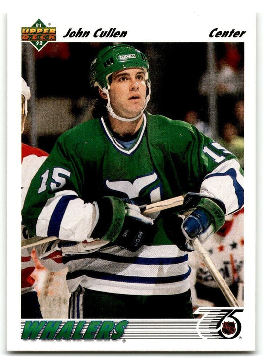 1991-92 Upper Deck John Cullen Hartford Whalers #235