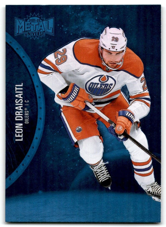 2021-22 Skybox Metal Universe Leon Draisaitl Edmonton Oilers #140