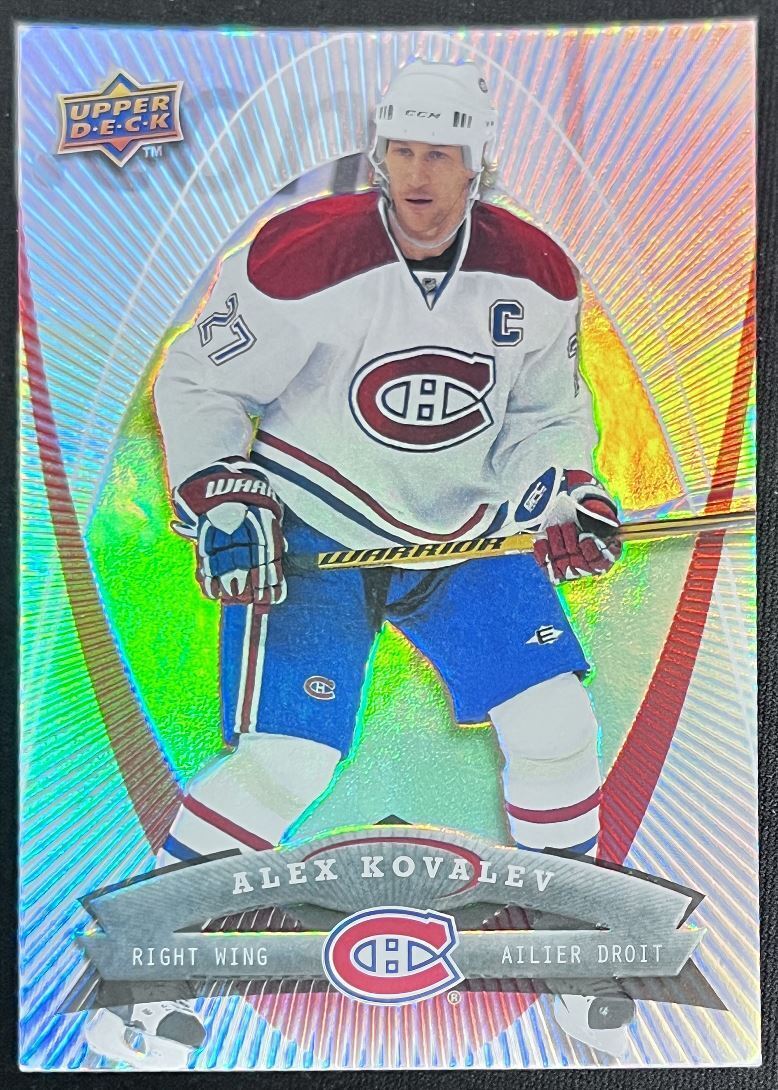 2008-09 McDonald's Upper Deck Alex Kovalev Montreal Canadiens #28