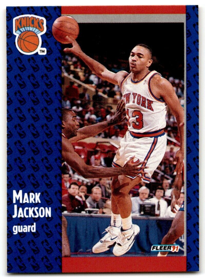 1991-92 Fleer Mark Jackson New York Knicks #137