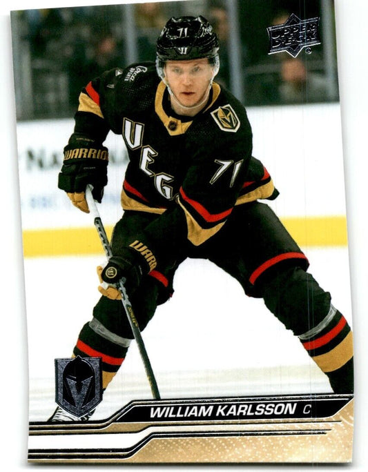 2023-24 Upper Deck William Karlsson Vegas Golden Knights #181