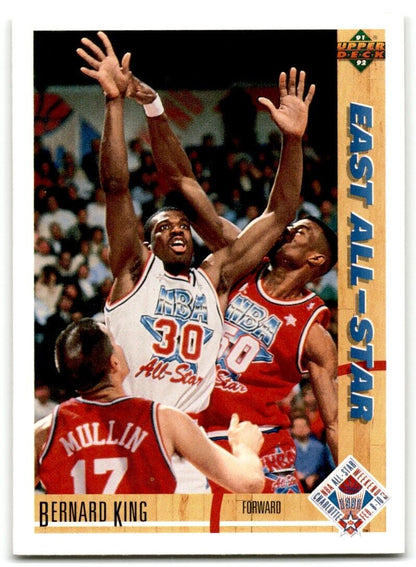 1991-92 Upper Deck Bernard King Washington Bullets #65