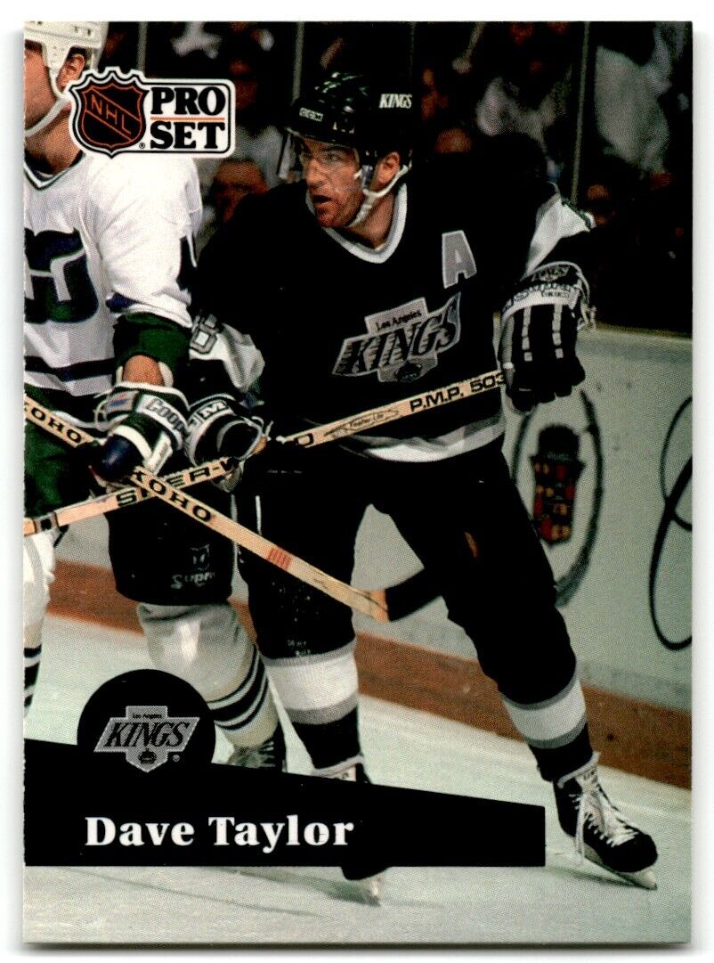 1991-92 Pro Set Dave Taylor Los Angeles Kings #103