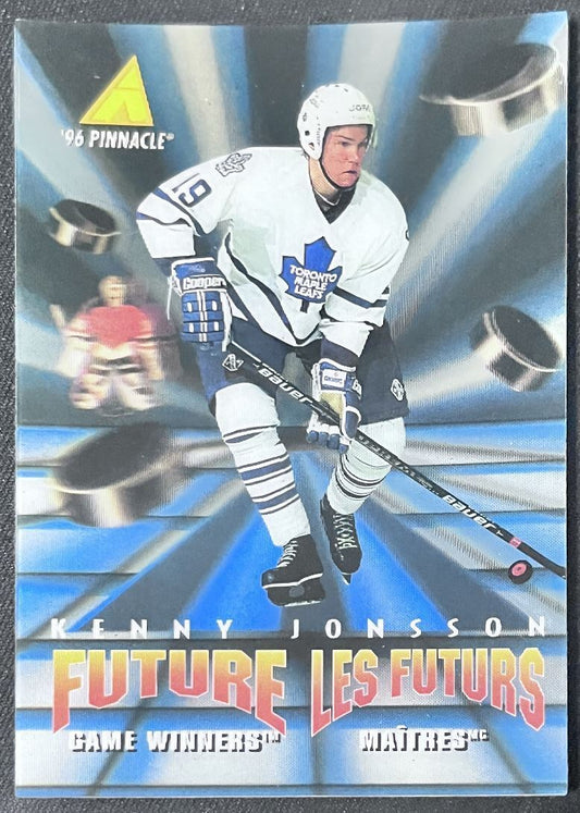 1995-96 Pinnacle McDonald's Game Winners Kenny Jonsson Toronto Maple Leafs