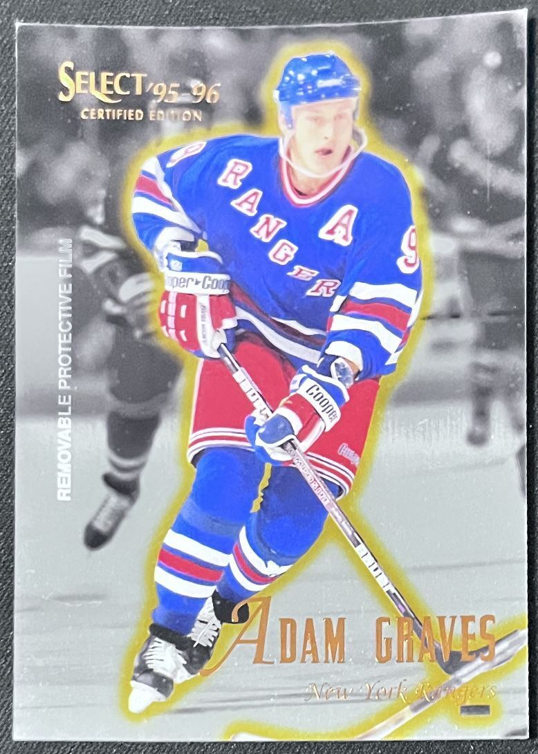 1995-96 Select Certified Adam Graves New York Rangers #47