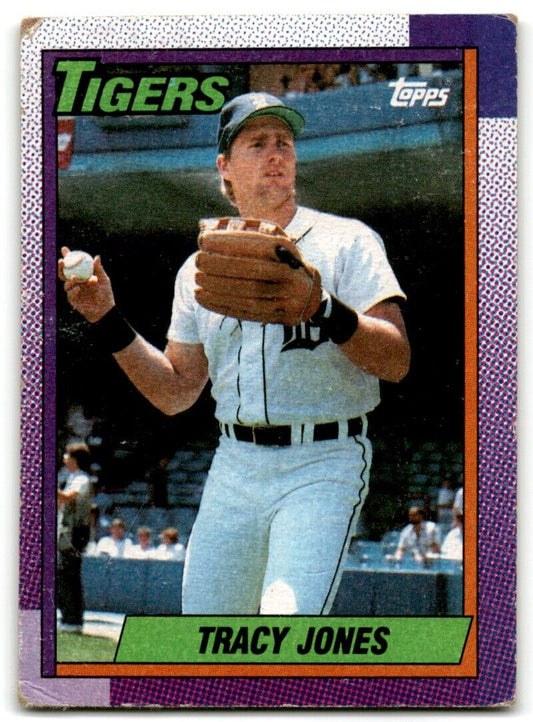 1990 Topps Tracy Jones Detroit Tigers #767