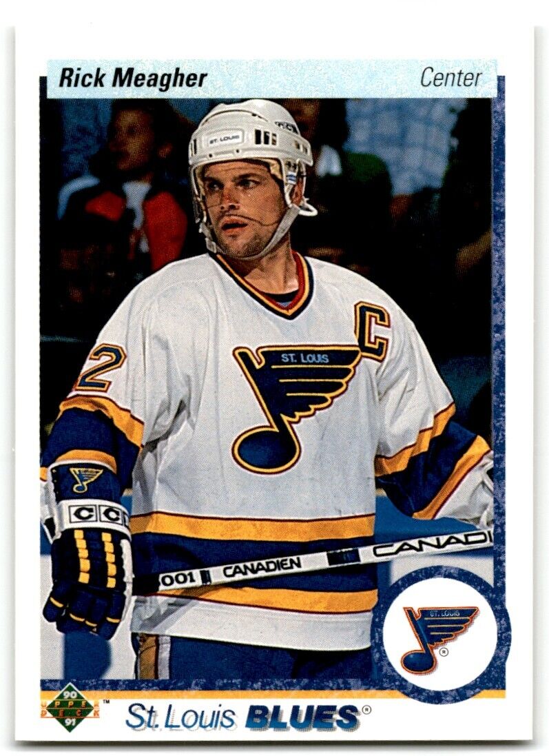 1990-91 Upper Deck Rick Meagher St. Louis Blues #285