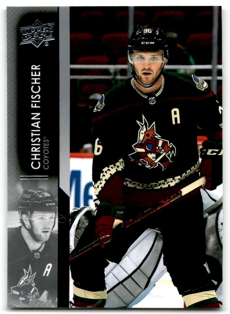 2021-22 Upper Deck Christian Fischer Arizona Coyotes #258