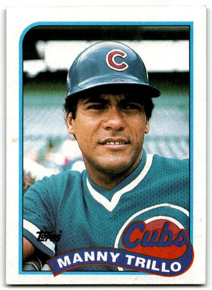 1989 Topps Manny Trillo Chicago Cubs #66