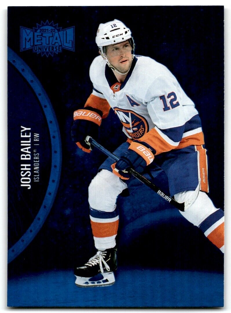 2021-22 Skybox Metal Universe Josh Bailey New York Islanders #23