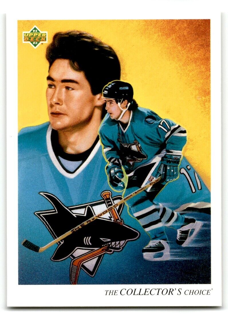 1992-93 Upper Deck Pat Falloon San Jose Sharks #19