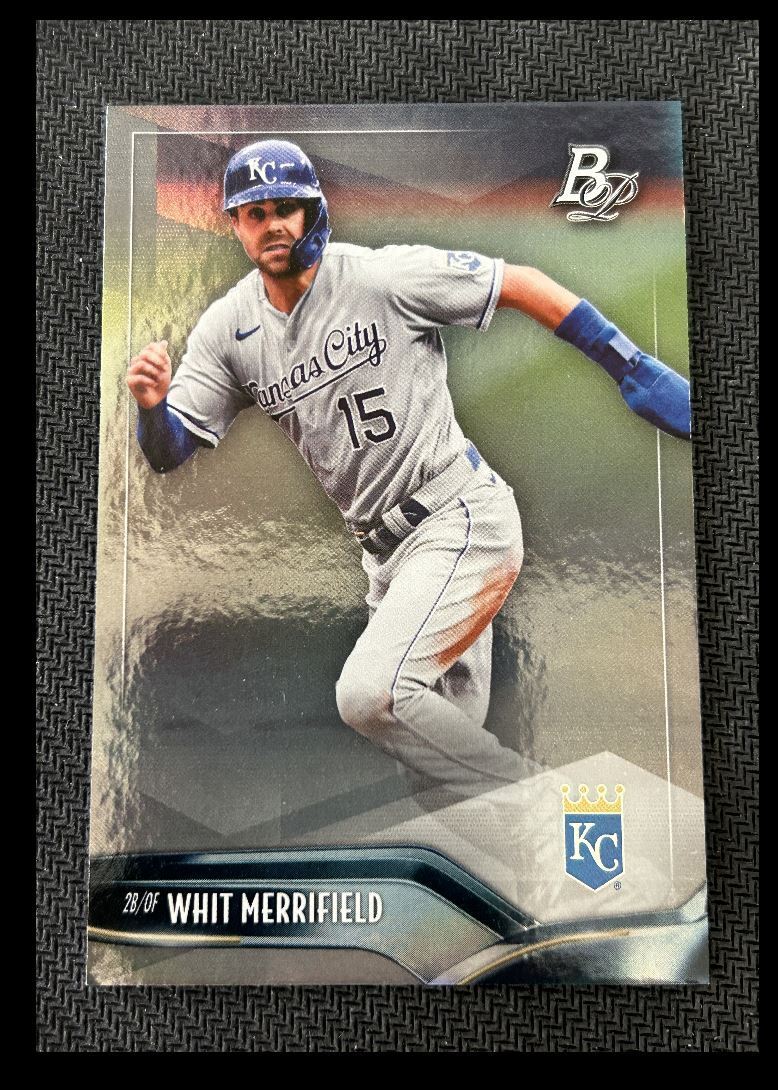 2021 Bowman Platinum Whit Merrifield Kansas City Royals #74