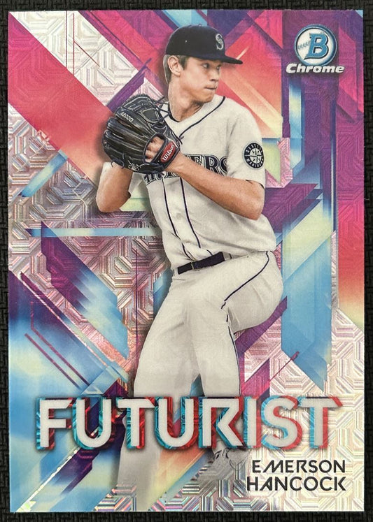 2021 Bowman Futurist mojo Emerson Hancock Seattle Mariners #FUT-EH