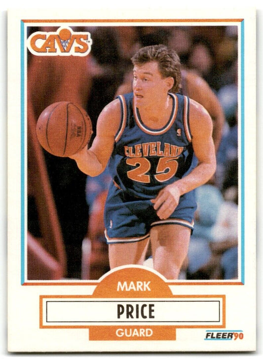 1990-91 Fleer Mark Price Cleveland Cavaliers #36