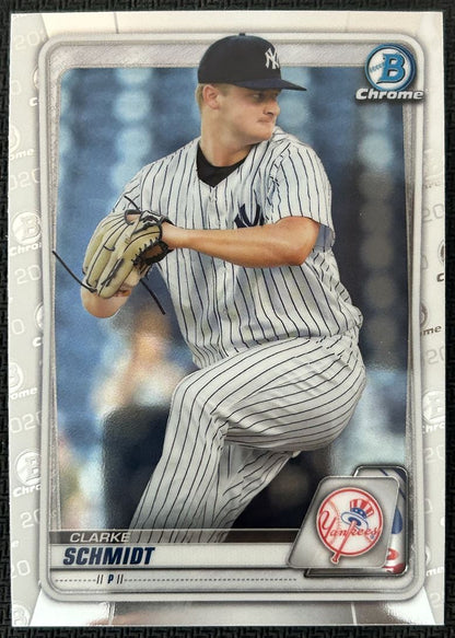 2020 Bowman Chrome Prospects Clarke Schmidt New York Yankees #BCP-53