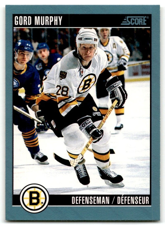 1992-93 Score Gord Murphy Boston Bruins #29