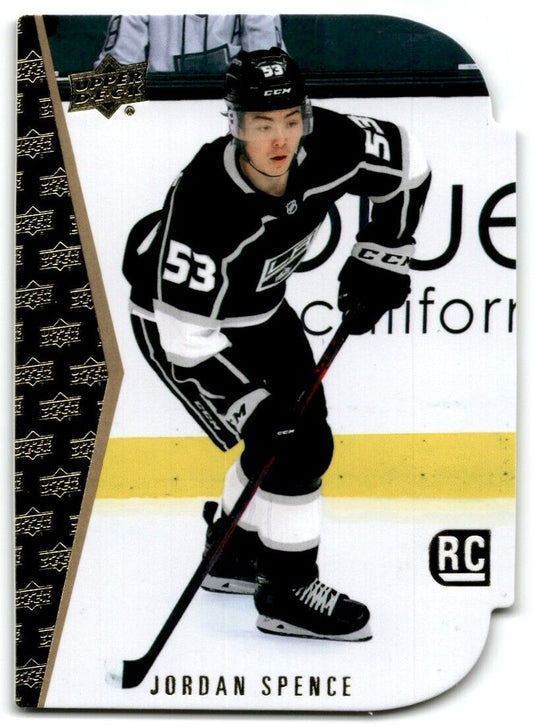 2022-23 Upper Deck Rookie Die-Cut Jordan Spence Rookie Los Angeles Kings #RDT-8