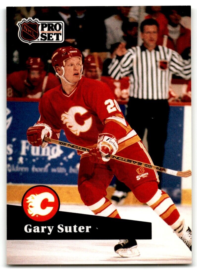 1991-92 Pro Set Gary Suter Calgary Flames #32