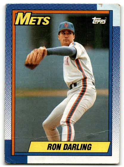 1990 Topps Ron Darling New York Mets #330