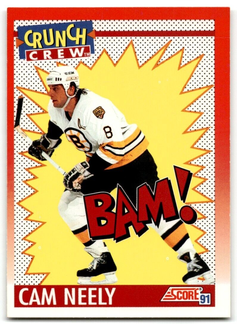 1991-92 Score Canadian Cam Neely Boston Bruins #305