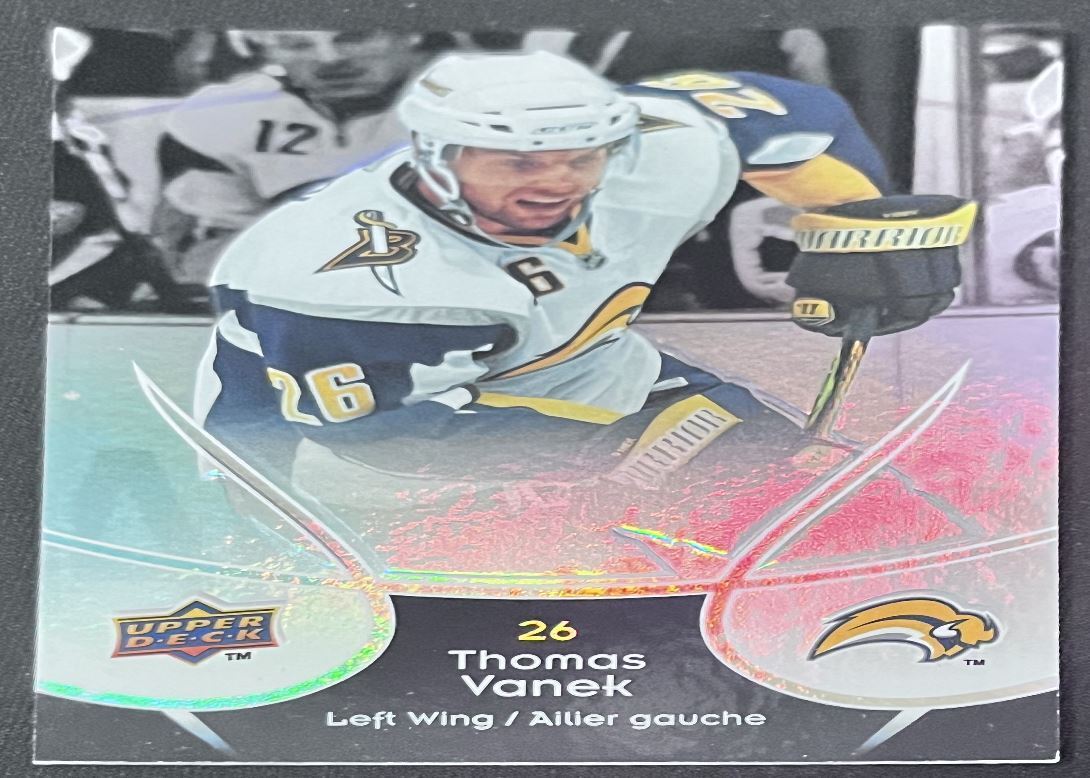 2009-10 Upper Deck McDonald's Thomas Vanek Buffalo Sabres #5