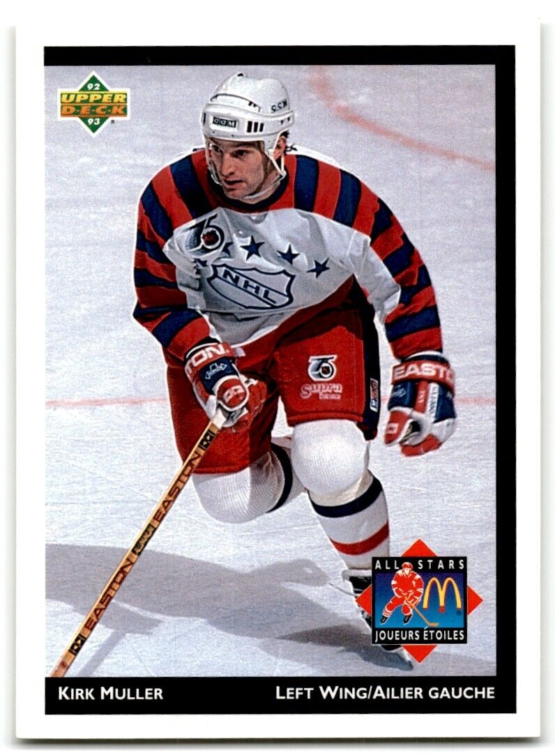 1992-93 Upper Deck McDonald's All-Stars Kirk Muller Montreal Canadiens #MCD-23