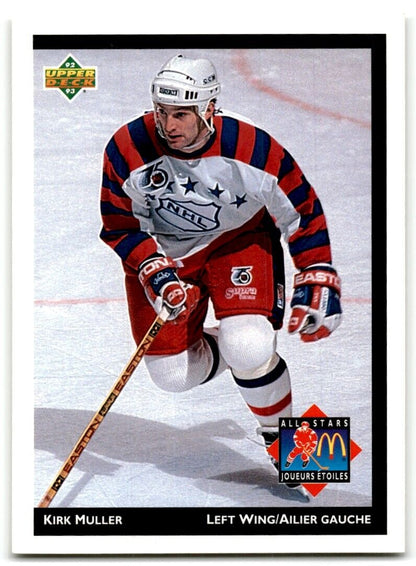 1992-93 Upper Deck McDonald's All-Stars Kirk Muller Montreal Canadiens #MCD-23