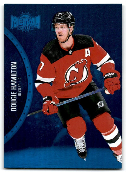 2021-22 Skybox Metal Universe Dougie Hamilton New Jersey Devils #7