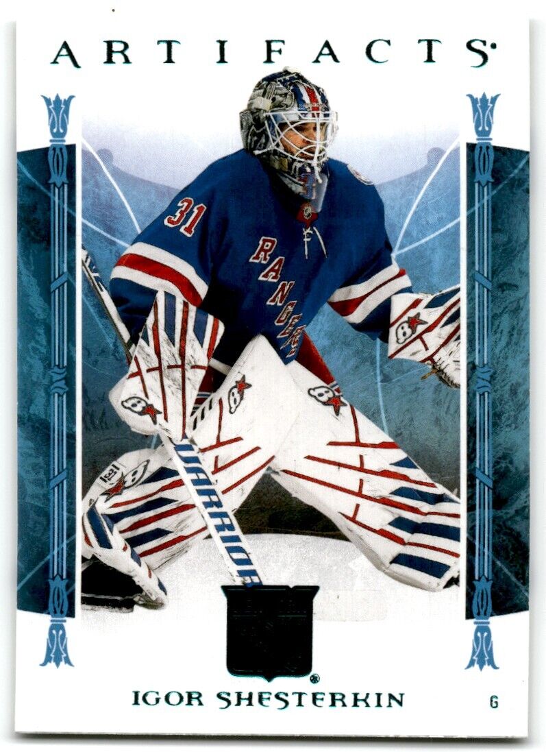 2022-23 Upper Deck Artifacts Igor Shesterkin New York Rangers #136