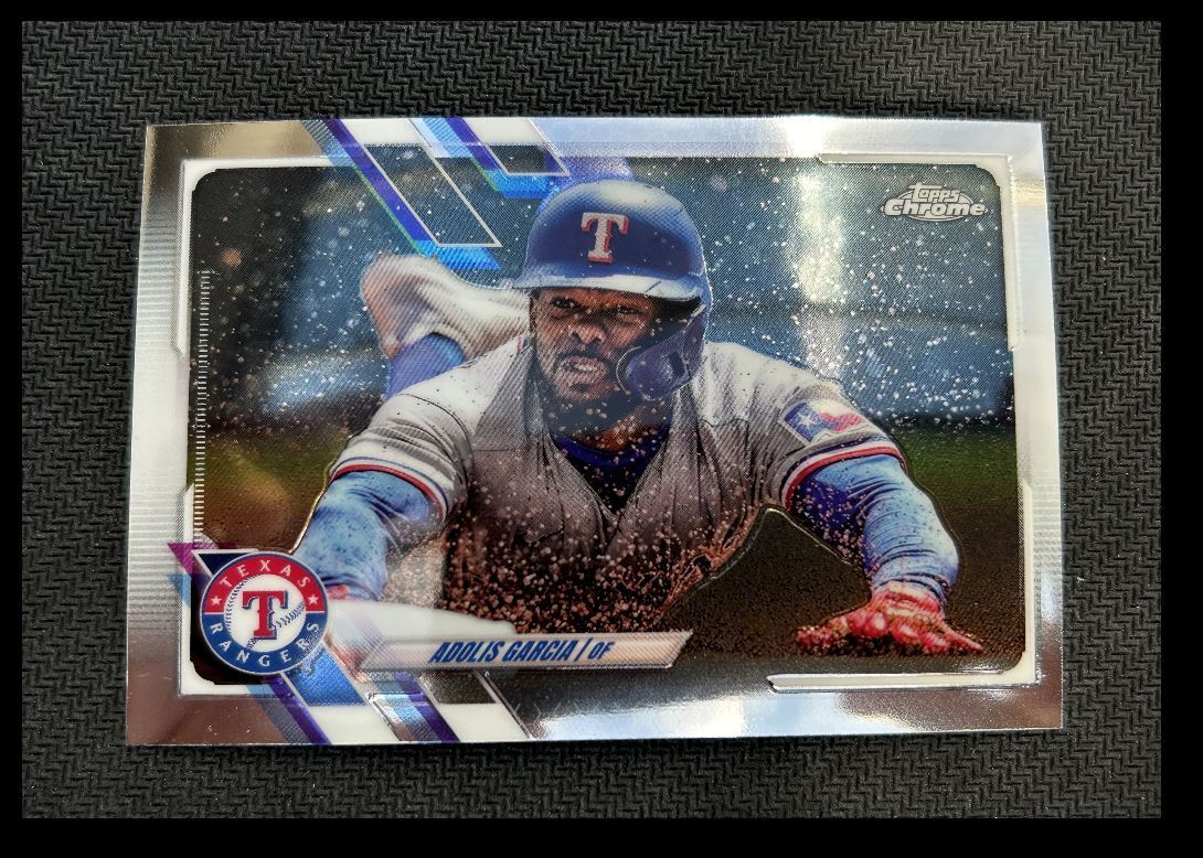 2021 Topps Chrome Update Adolis Garcia Texas Rangers #USC64