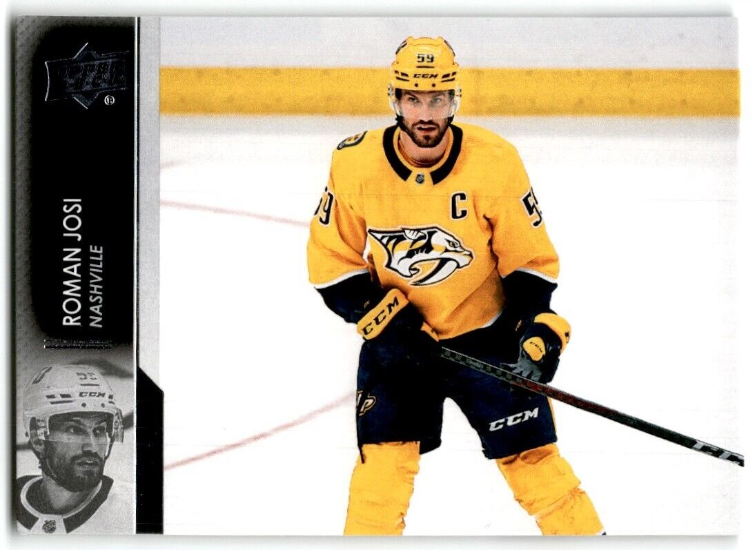 2021-22 Upper Deck Roman Josi Nashville Predators #104