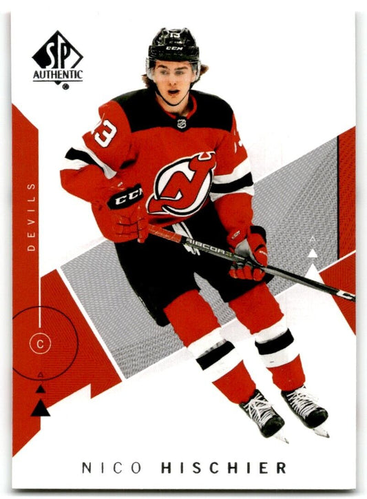 2018-19 SP Authentic Nico Hischier New Jersey Devils #73