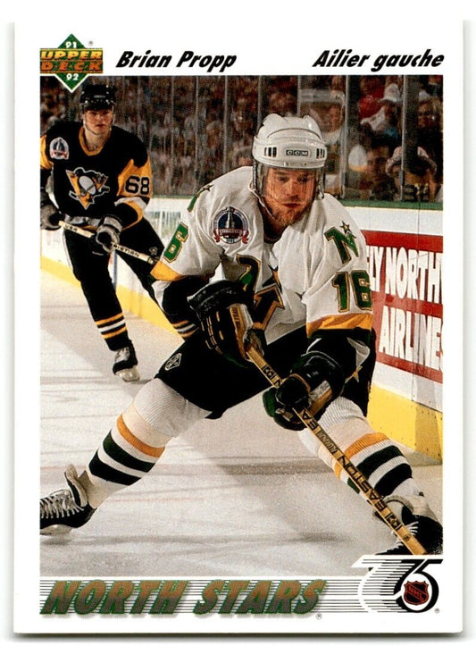 1991-92 Upper Deck Brian Propp Minnesota North Stars #260