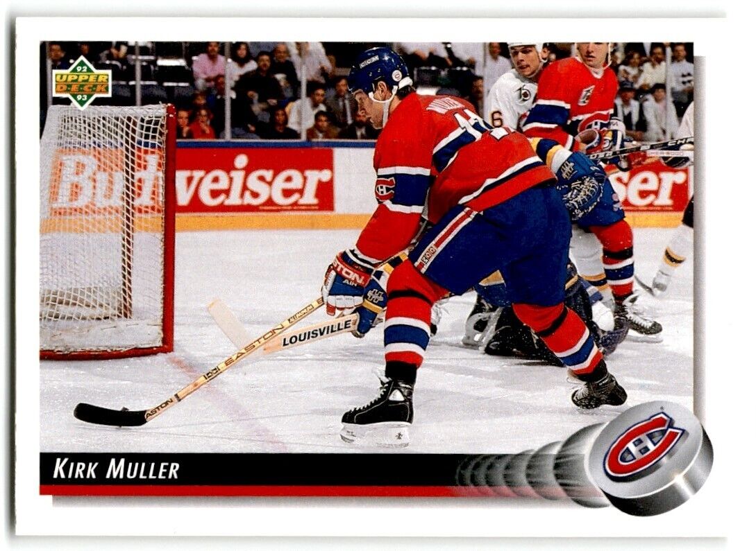 1992-93 Upper Deck Kirk Muller Montreal Canadiens #180B