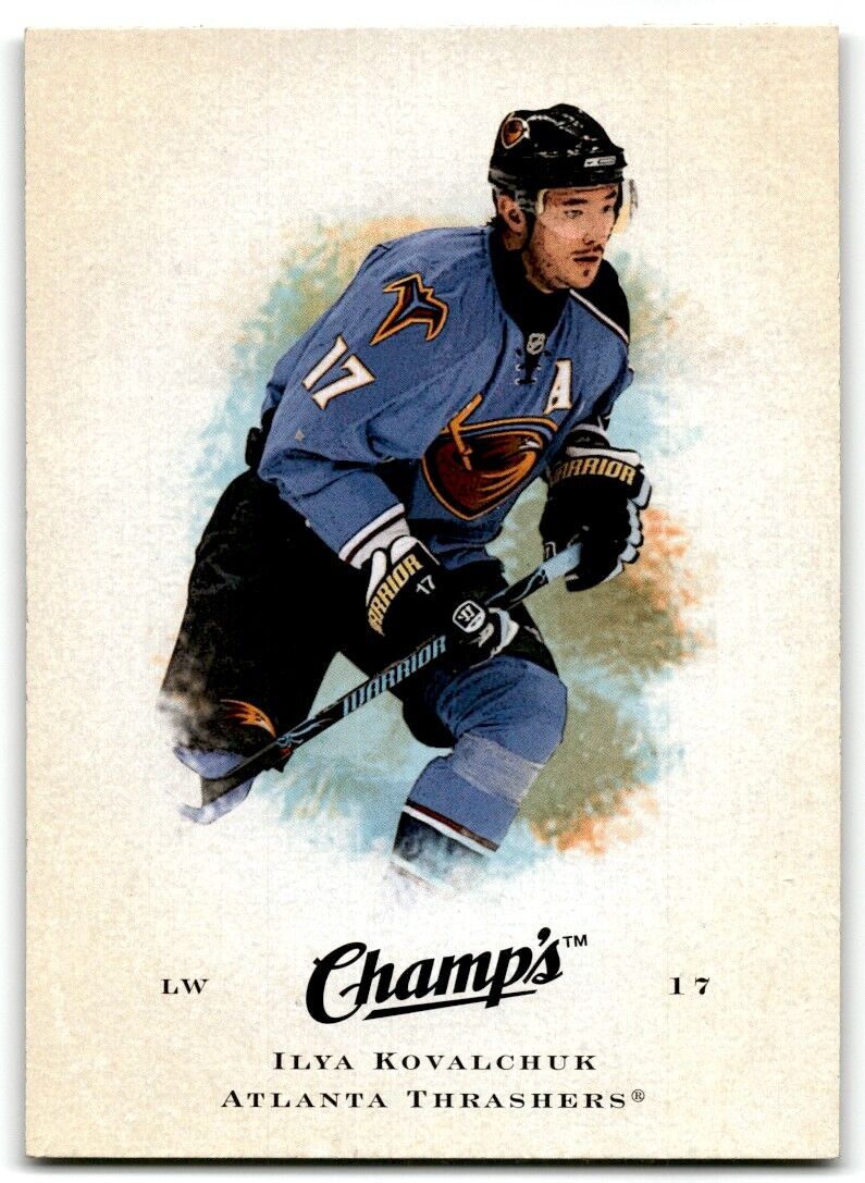 2008-09 Upper Deck Champ's Ilya Kovalchuk Atlanta Thrashers #36