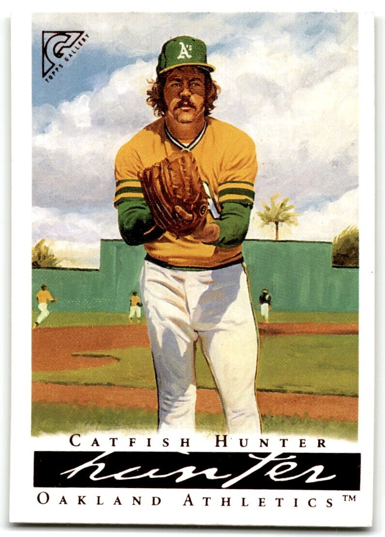 2003 Topps GaTopps Gallery Hall of Fame Edition Catfish Hunter Oakland Athletics