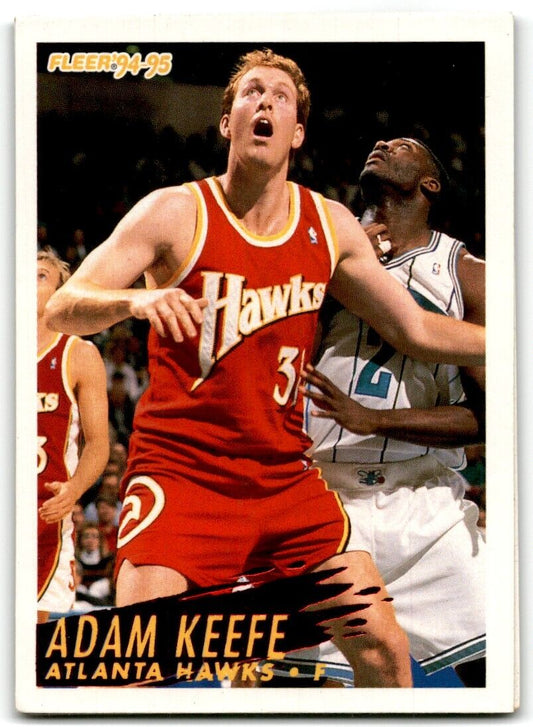 1994-95 Fleer Jon Koncak Atlanta Hawks #6