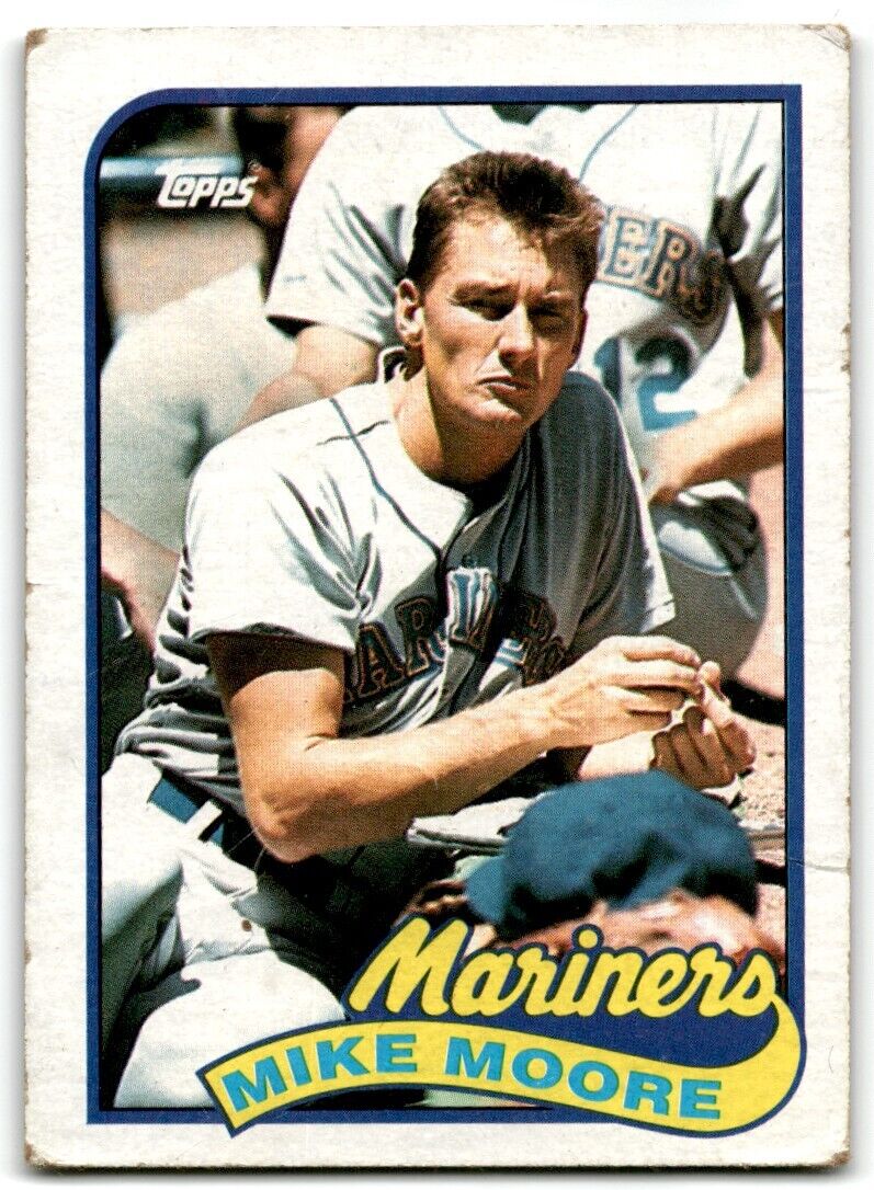 1989 Topps Mike Moore Seattle Mariners #28