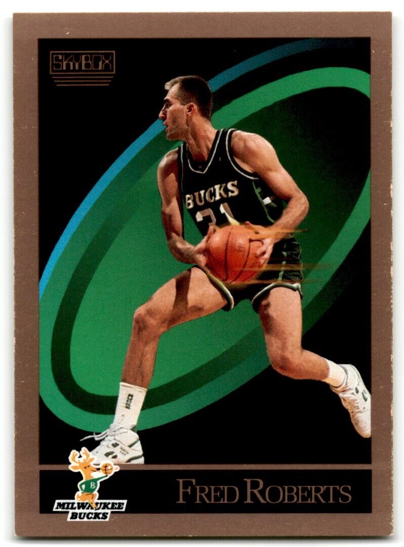 1990-91 SkyBox Fred Roberts Milwaukee Bucks #164