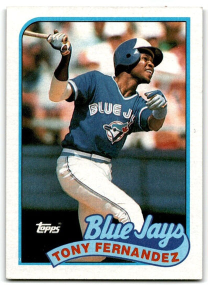 1989 Topps Tony Fernandez Toronto Blue Jays #170