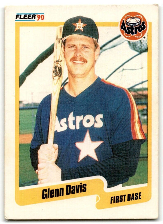 1990 Fleer Glenn Davis Houston Astros #228